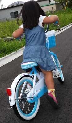 自転車の補助輪が1日で取れた方法をご紹介！(3歳次女)